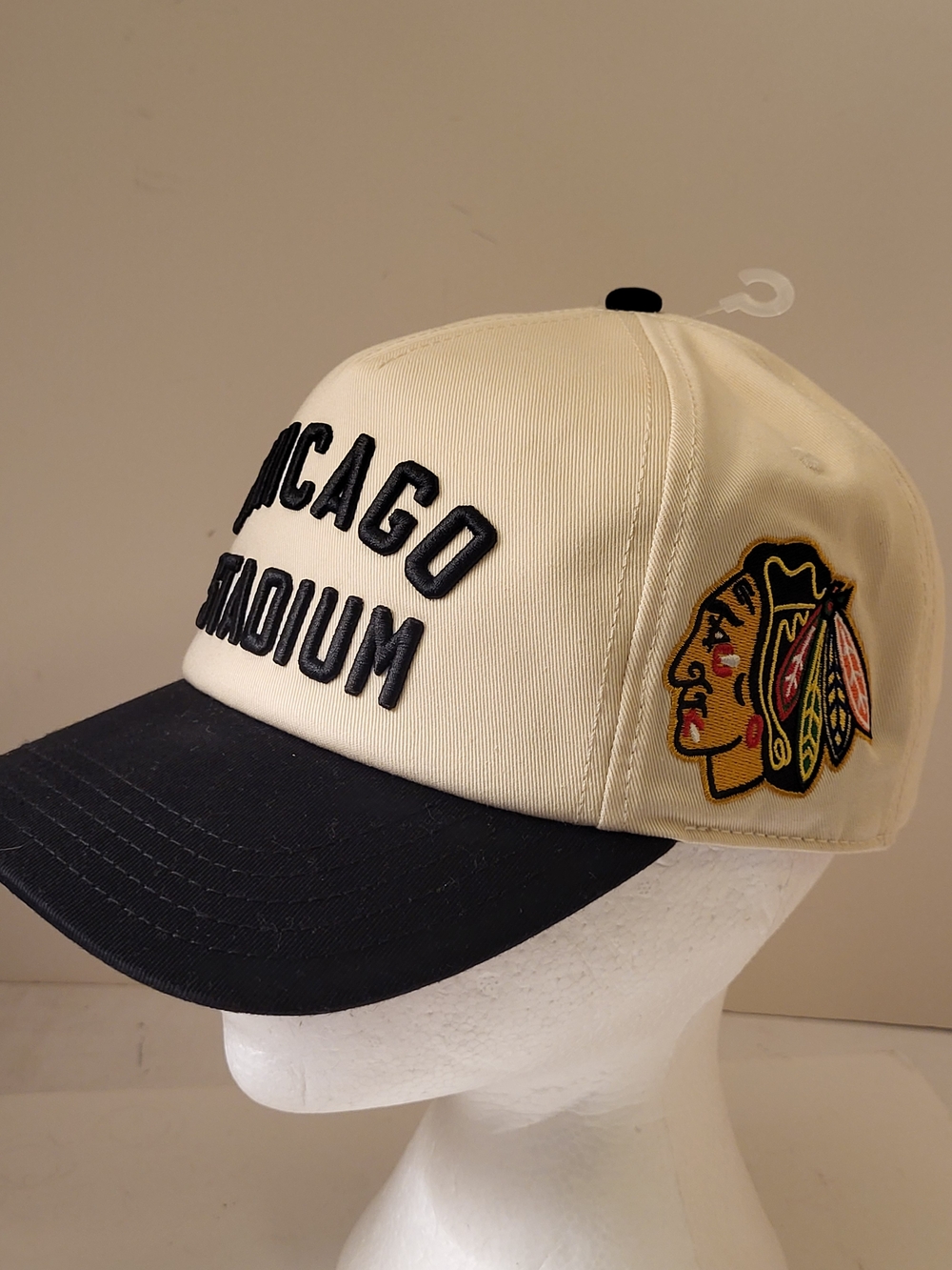 American Needle Chicago Blackhawks Stadium Burnett Baseball Cap NWOT